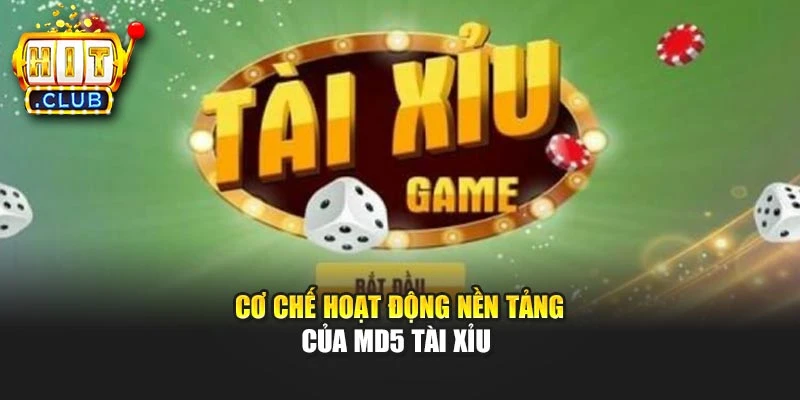 Cơ chế hoạt động nền tảng của MD5 Tài Xỉu 